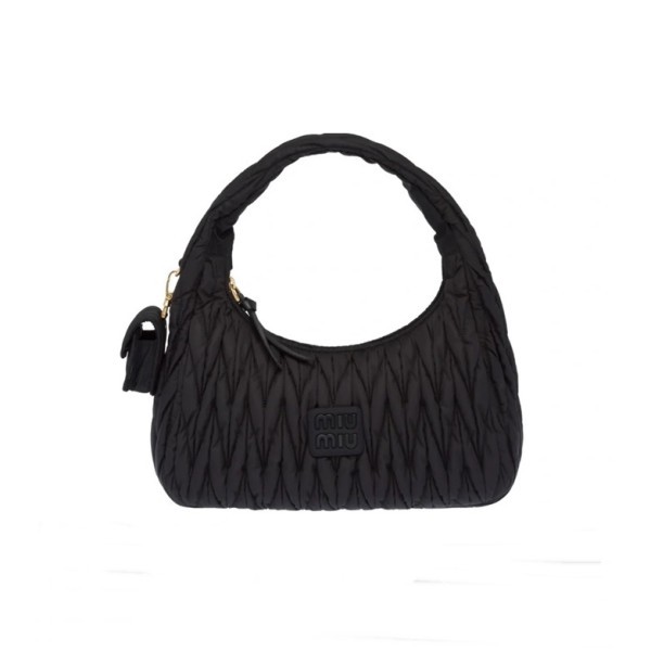 ✨미우미우 여성 블랙 토트백 - Miumiu Womens Black Tote Bag - miu257x