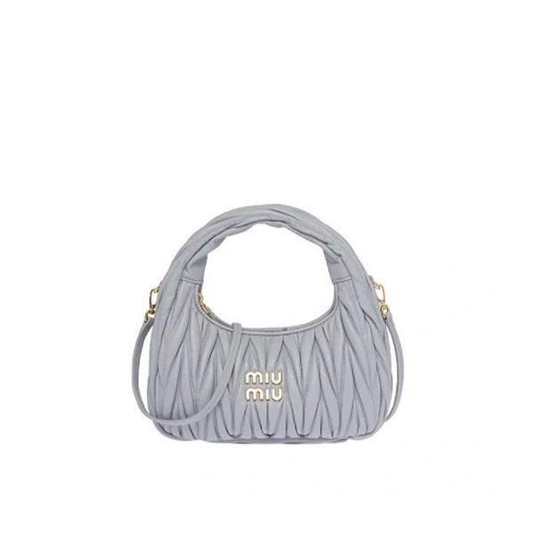✨미우미우 여성 그레이 크로스백 - Miumiu Womens Gray Cross Bag - miu268x