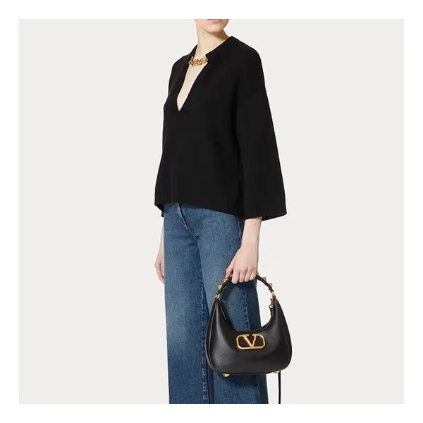 ✨발렌티노 여성 블랙 토트백 - Valentino Womens Black Tote Bag - val344x