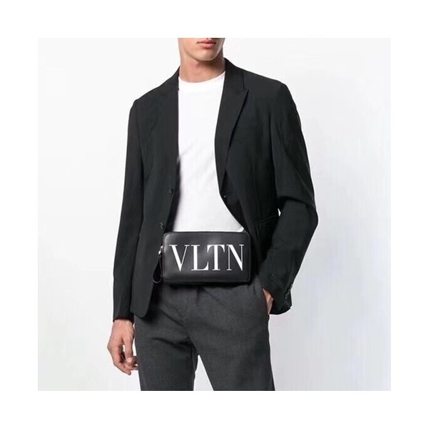 ✨발렌티노 남성 블랙 힙색 - Valentino Mens Black Hip Sack - val355x