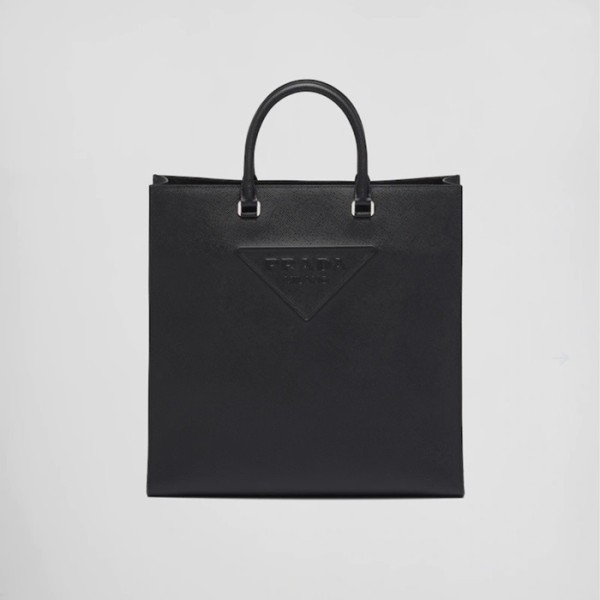 ✨프라다 남성 사피아노 블랙 토트백 - Prada Mens Black Tote Bag - pr272x