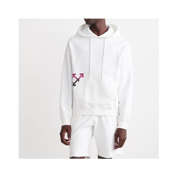 ✨오프화이트 남성 화이트 후드티 - Off-white Mens White Hoodie - of19x
