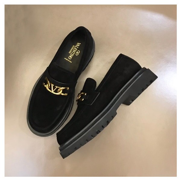 ✨발렌티노 남성 블랙 로퍼 - Valentino Mens Black Loafer - val395x