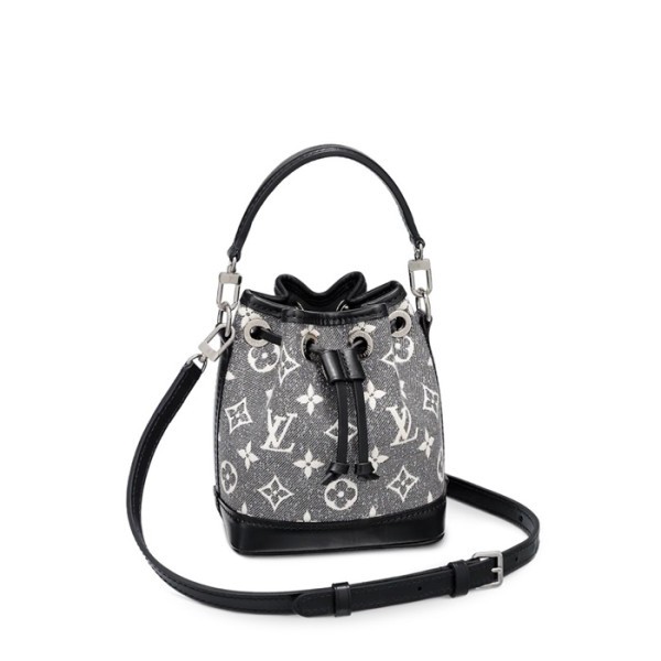 ✨루이비통 여성 블랙 나노 버킷백 - Louis vuitton Womens Black Bucket Bag - lv440x