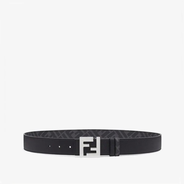 ✨펜디 남성 시그니처 양면 그레이 벨트 - Fendi Mens Gray Belts - fe47x