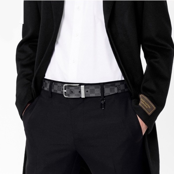 ✨루이비통 남성 그레이 벨트 - Louis vuitton Mens Gray Belts - lv452x