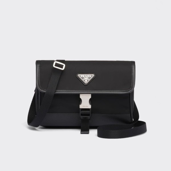 ✨프라다 남성 블랙 플랩백 - Prada Mens Black Cross Bag - pr301x