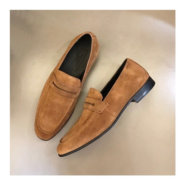 ✨에르메네질도 제냐 남성 카멜 로퍼 - Ermenegildo Zegna Mens Camel Loafer - ze54x