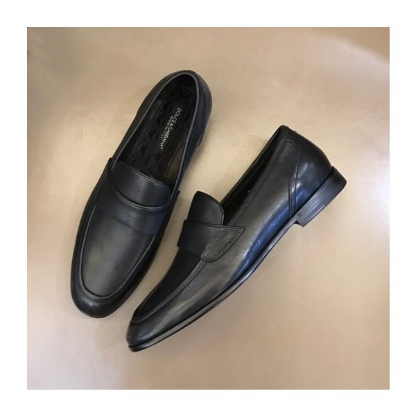 ✨돌체앤가바나 남성 블랙 로퍼 - Dolce&Gabbana Mens Black Loafer - dol406x