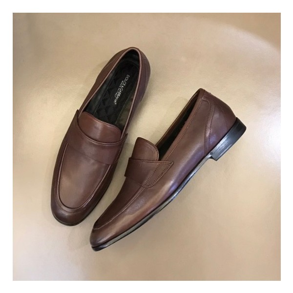 ✨돌체앤가바나 남성 브라운 로퍼 - Dolce&Gabbana Mens Brown Loafer - dol405x