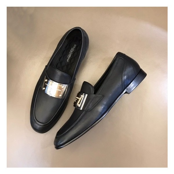 ✨돌체앤가바나 남성 블랙 로퍼 - Dolce&Gabbana Mens Black Loafer - dol407x