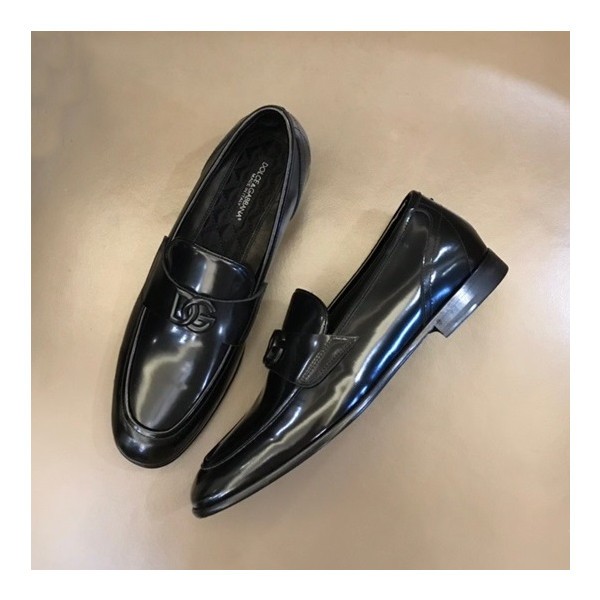 ✨돌체앤가바나 남성 블랙 로퍼 - Dolce&Gabbana Mens Black Loafer - dol409x