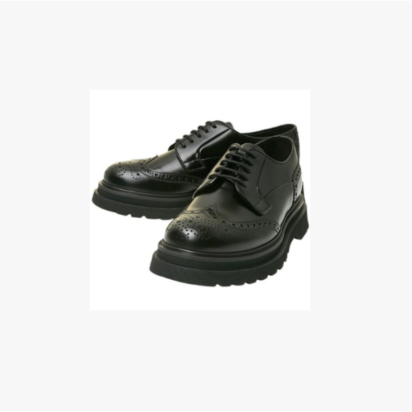 ✨프라다 남성 블랙 스트랩 로퍼 - Prada Mens Black Loafer - prs302x