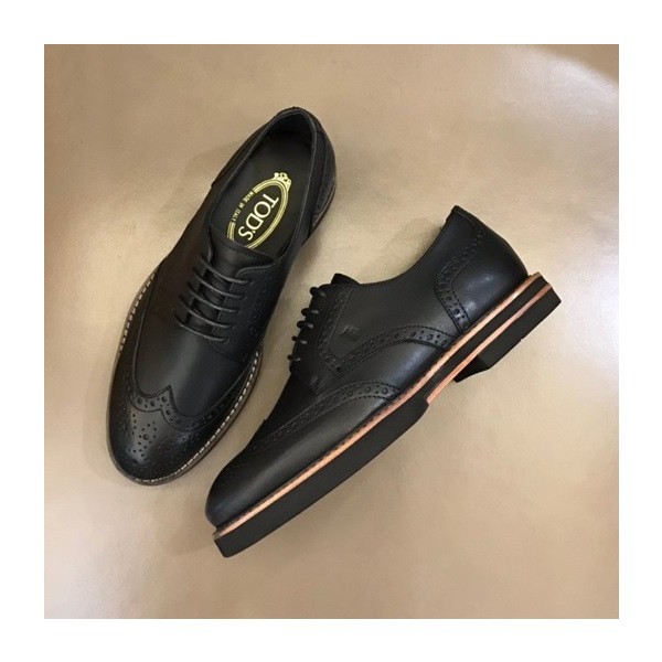 ✨토즈 남성 블랙 스트랩 로퍼 - Tod's Mens Black Loafer - toz303x