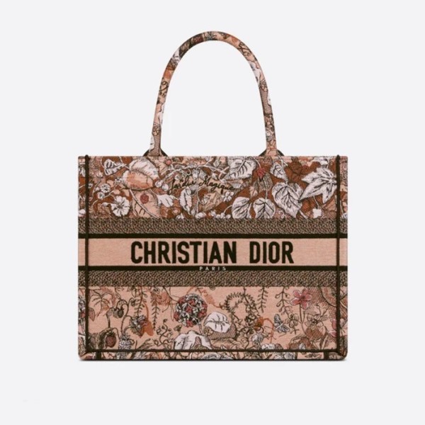 ✨디올 여성 오렌지 북토트 - Dior Womens Orange Book Tote - di307x