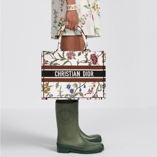 ✨디올 여성 화이트 북토트 - Dior Womens White Book Tote - di308x
