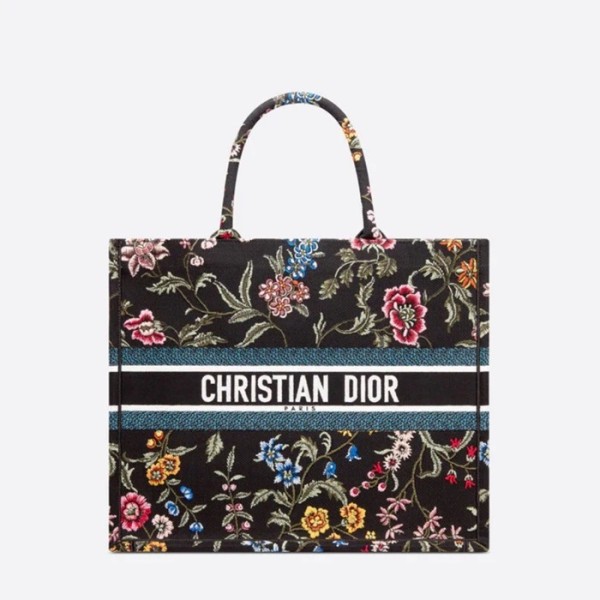 ✨디올 남/녀 블랙 북토트 - Dior Unisex Black Book Tote - di310x