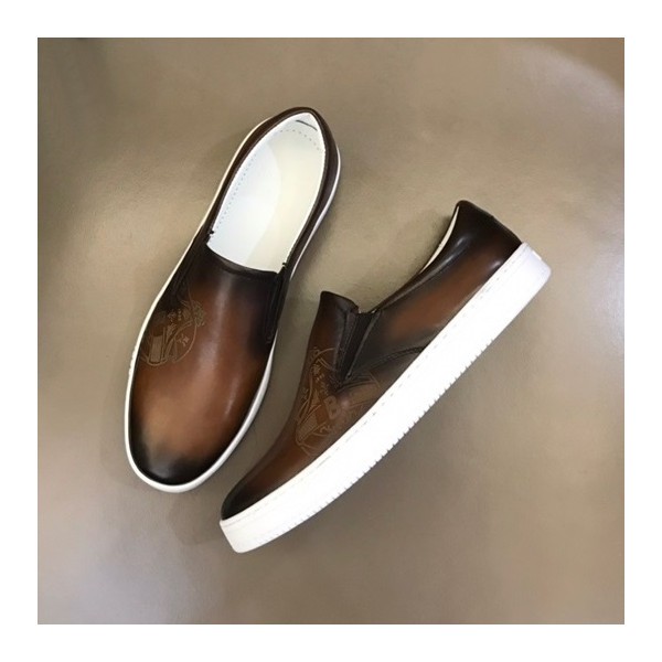 ✨벨루티 남성 브라운 로퍼 - Berluti Mens Brown Loafer - ber164x