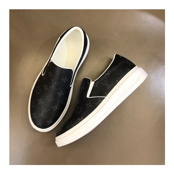 ✨루이비통 남성 모던 블랙 로퍼 - Louis vuitton Mens Black Loafer - lv547x