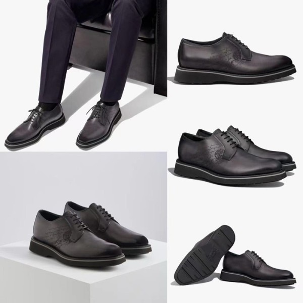 ✨벨루티 남성 그레이 옥스퍼드 - Berluti Mens Gray Oxford - ber190x
