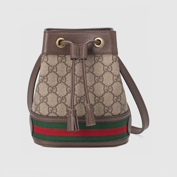 ✨구찌 여성 브라운 버킷백 - Gucci Womens Brown Bucket Bag - gu417x
