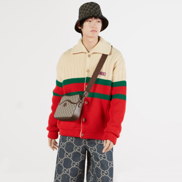 ✨구찌 남성 브라운 GG Retro 크로스 백- Gucci Mens Brown Cross Bag - gu427x