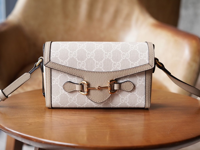 ✨구찌 여성 베이지 미니 홀스빗 폰백 - Gucci Womens Beige Mini Bag - gu518x