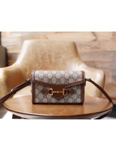 ✨구찌 여성 브라운 미니 홀스빗 폰백 - Gucci Womens Brown Mini Bag - gu519x