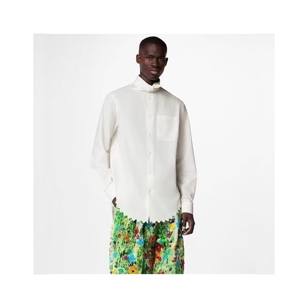 ✨루이비통 남성 화이트 셔츠 - Louis vuitton Mens White Tshirts - lv684x