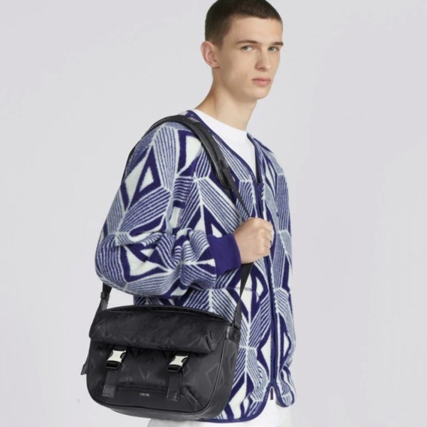 ✨디올 남성 블랙 크로스백 - Dior Mens Black Cross Bag - di286x