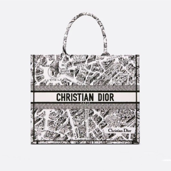 ✨디올 여성 블랙 북토트 - Dior Womens Black Book Tote - di369x