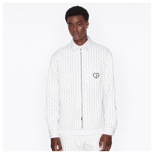 ✨디올 남성 화이트 자켓 - Dior Mens White Jackets - di381x