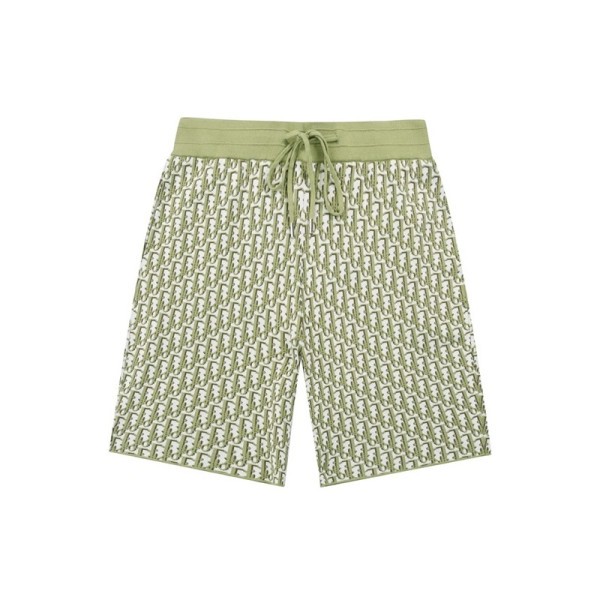 ✨디올 남성 캐쥬얼 그린 반바지 - Dior Mens Green Half-pants - di396x