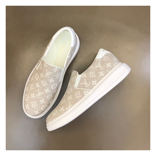 ✨루이비통 남성 모던 베이지 로퍼 - Louis vuitton Mens Beige Loafer - lv746x