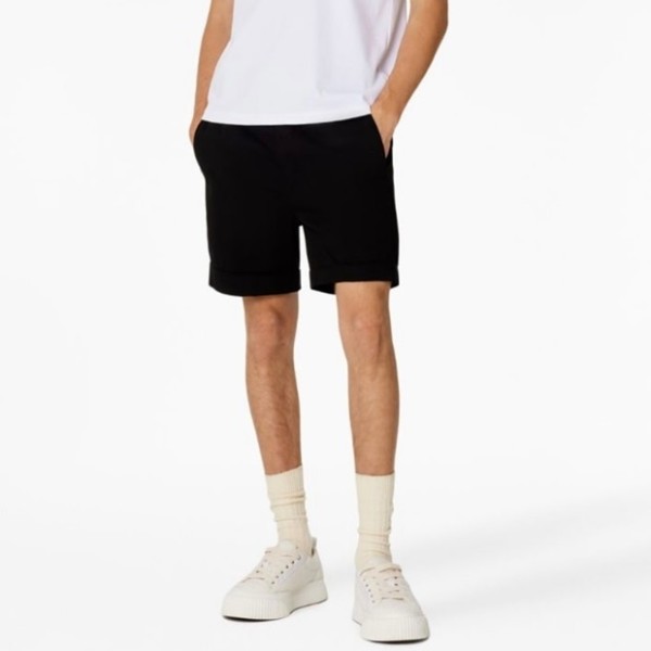 ✨아미 남성 블랙 반바지 - Ami Mens Black Half-pants - am03x