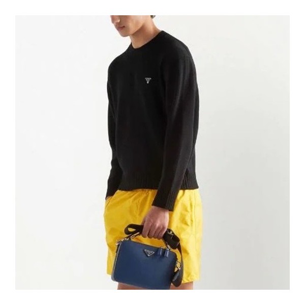 ✨프라다 남성 모던 옐로우 반바지 - Prada Mens Yellow Half-pants - pr409x