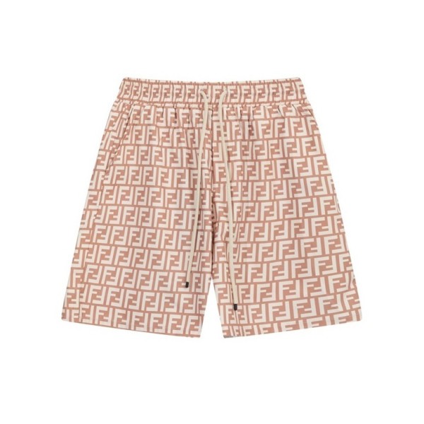 ✨펜디 남성 캐쥬얼 베이지 반바지 - Fendi Mens Beige Half-pants - fe103x