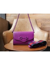 ✨구찌 여성 퍼플 미니 홀스빗 폰백 - Gucci Womens Purple Phone Bag - gu615x