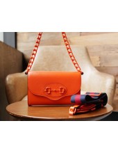 ✨구찌 여성 오렌지 미니 홀스빗 폰백 - Gucci Womens Orange Phone Bag - gu616x