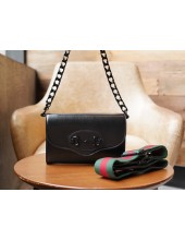 ✨구찌 여성 블랙 미니 홀스빗 폰백 - Gucci Womens Black Phone Bag - gu618x