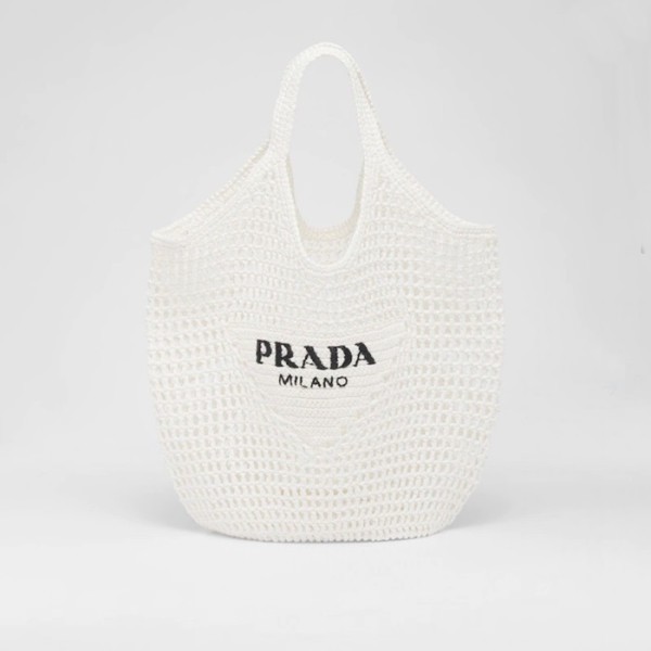✨프라다 여성 화이트 토트백 - Prada Womens White Tote Bag - pr493x