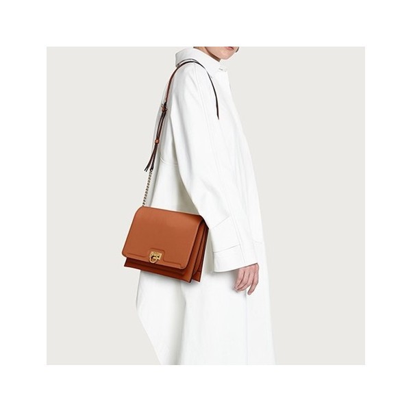 ✨페라가모 여성 트리폴리오 플랩 숄더백 - Ferragamo Womens Trifolio Flap Bag - sf25x