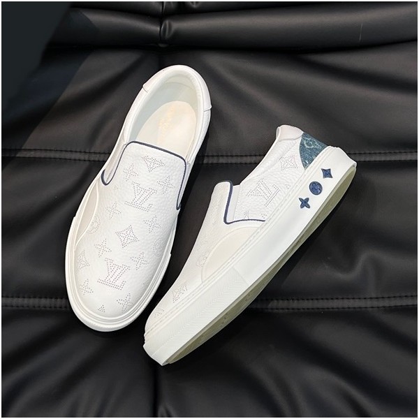 ✨루이비통 남성 모던 화이트 로퍼 - Louis vuitton Mens White Loafer - lv926x