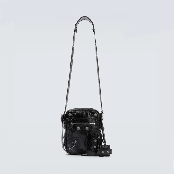 ✨발렌시아가 남/녀 블랙 카메라백 - Balenciaga Unisex Black Camera Bag - ba384x