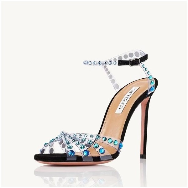 ✨아쿠아주라 여성 블루 하이힐 - Aquazzura Womens Blue High-heels - aq13x