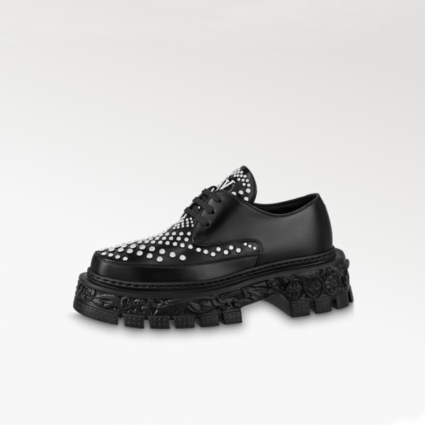✨루이비통 남성 블랙 로퍼 - Louis vuitton Mens Black Loafer - lv989x