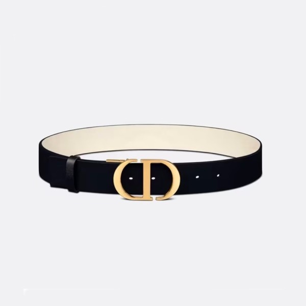 ✨디올 여성 블랙 몽테뉴 벨트 - Dior Womens Black Belts - di479x