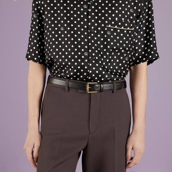 ✨구찌 남성 모던 블랙 벨트 - Gucci Mens Black Belts - gu703x