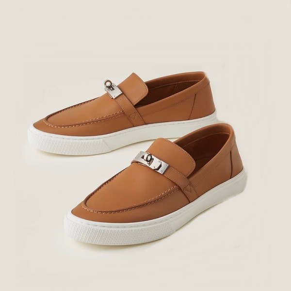 ✨에르메스 남/녀 카멜 로퍼 - Hermes Unisex Camel Loafer - he182x