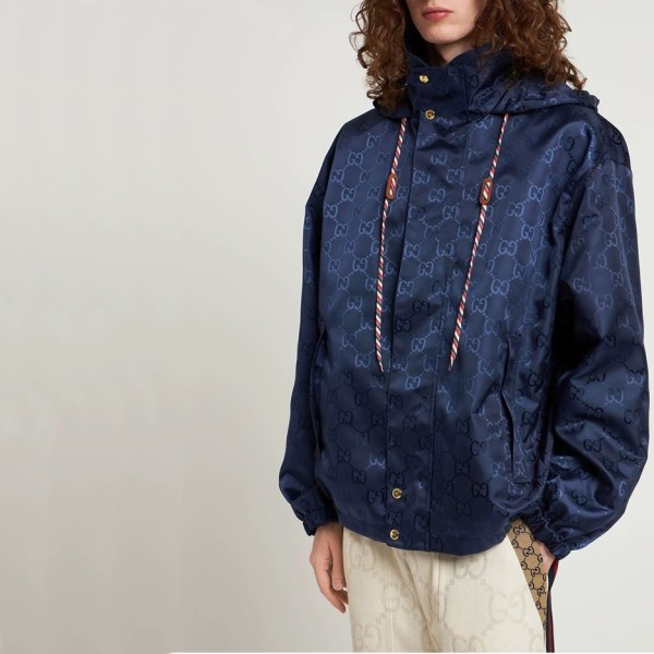 ✨구찌 남성 캐쥬얼 블루 자켓 - Gucci Mens Blue Jackets - gu753x